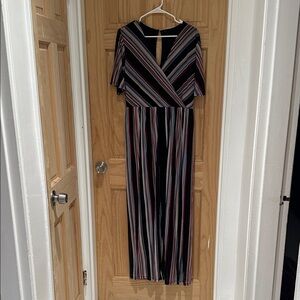 Striped Multicolor Jumpsuit